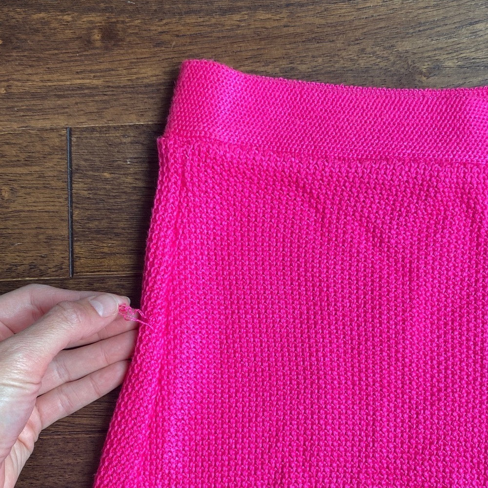 Aqua Hot Pink Mini Skirt - Picture 3 of 7